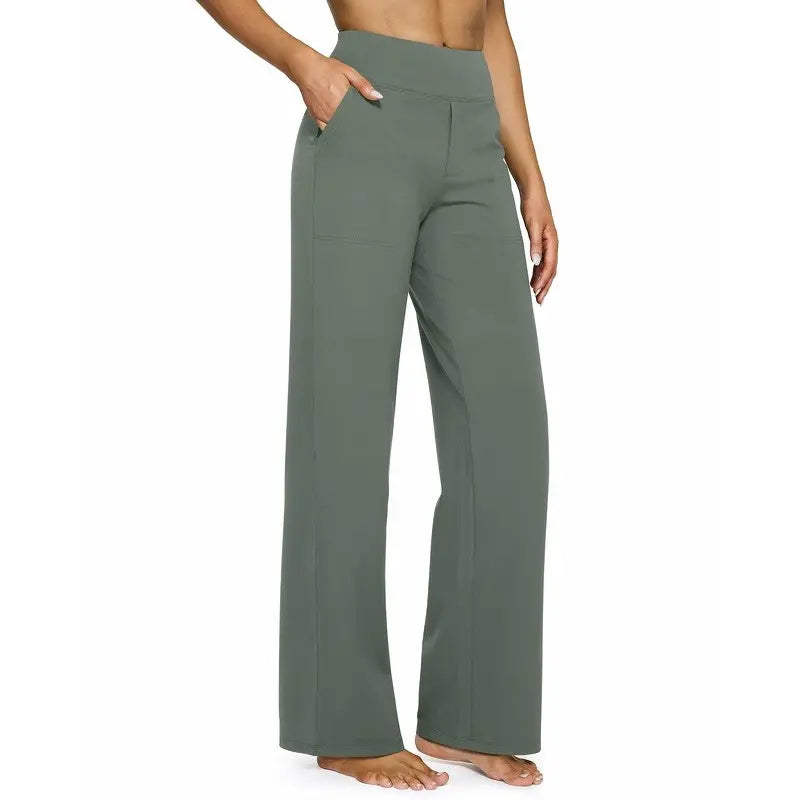 Women’s High-Waisted Wide-Leg Pants