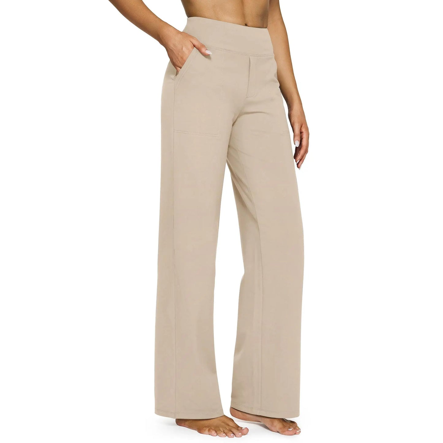 Women’s High-Waisted Wide-Leg Pants