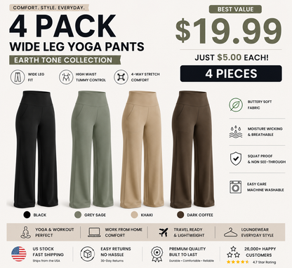Women’s High-Waisted Wide-Leg Pants