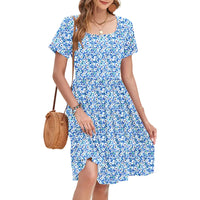 Floral Blue
